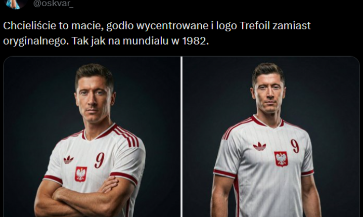 Przemocny FANOWSKI PROJEKT nowych koszulek dla reprezentacji Polski!